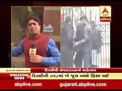 દિલ્લીની JNUમાં મોડી રાત્રે બુકાનીધારીઓએ કર્યો હુમલો, જુઓ વીડિયો