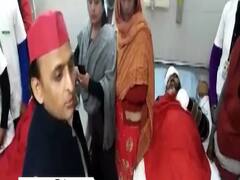 Akhilesh Yadav scolds doctor for interrupting his Kannauj accident victim visit