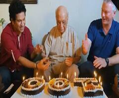 Vasant Raiji B'day | ज्येष्ठ प्रथम श्रेणी क्रिकेटर वसंत रायजी यांचं अनोखं शतक, साजरा केला शंभरावा वाढदिवस