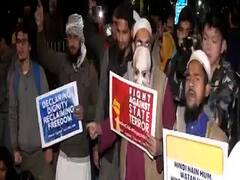 Jamia Case: Delhi PHQ पर छात्रों का प्रदर्शन, भड़काऊ भाषण देने वाले नेताओं पर कार्रवाई की मांग