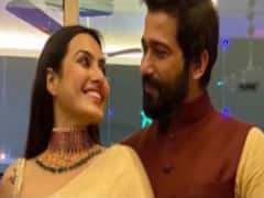 Glimpse of Kamya Punjabi's wedding card