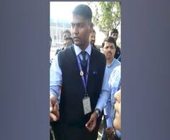 Kolhapur Airport | कोल्हापूरहून तिरुपतीला जाणारं विमान रद्द, विमानतळावर प्रवाशांचा गोंधळ | ABP Majha 