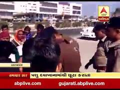 અરવલ્લીઃ મોડાસામાં વિરોધ કરી રહી રહેલા સફાઇ કામદારોની અટકાયત