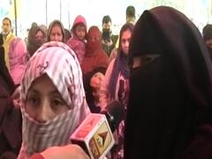 Shaheen Bagh: 'BJP should remember its words on triple talaq'
