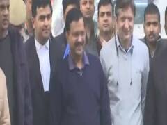 Arvind Kejriwal still in queue to file nomination 