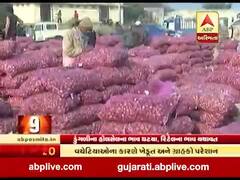 રાજકોટમાં ડુંગળીના હોલસેલના ભાવ ઘટ્યા, રિટેલના ભાવ યથાવત