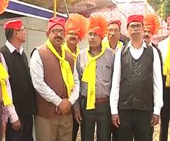 Sahitya Sammelan | मराठी साहित्य संमेलनात ख्रिस्ती बांधवांचा समावेश | उस्मानाबाद | ABP Majha 