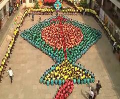 Pune Kite Awareness | न्यू इंग्लिश स्कूलच्या विद्यार्थ्यांकडून घातक मांजा न वापरण्याबाबत जनजागृती | ABP Majha