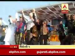 સુરત પતંગ મહોત્સવઃ વિદેશીઓએ લગાવ્યા ઠુમકા, જુઓ વીડિયો