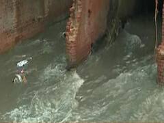 Kanpur: Ganga में अब भी गिर रही सीसामऊ नाले का गंदा पानी, निर्मल गंगा के सरकारी दावों की पड़ताल देखिए