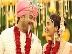 Nehha Pendse gets married in a traditional Marathi wedding