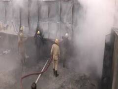 Delhi: Fire breaks out at shoe factory near Lawrence Road