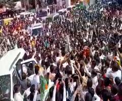 Kolhapur ZP Election | कोल्हापूरच्या तिनही मंत्र्यांचं जंगी स्वागत | ABP Majha 