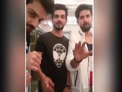 Karan Wahi, Arjun Bijlani और Ravi Dubey का डांस वीडियो वायरल