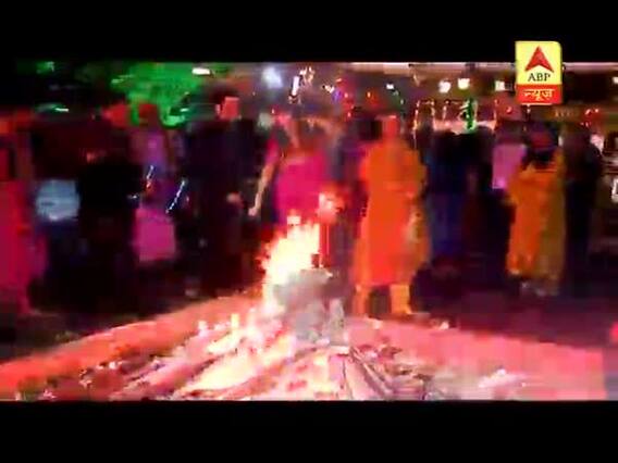 Sharad Malhotra celebrates his first Lohri after wedding