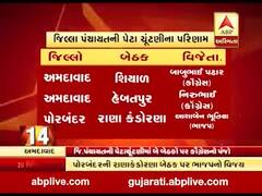 જિલ્લા પંચાયતની પેટા ચૂંટણીમાં બે બેઠકો પર કોંગ્રેસનો વિજય, જુઓ વીડિયો