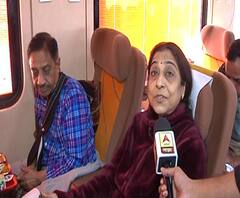 Ahmedabad-Mumbai Tejas Express | 'अहमदाबाद-मुंबई तेजस एक्स्प्रेस'मधील प्रवाशांचा कसा होता प्रवास? | ABP Majha