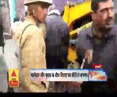 अतिक्रमण हटा रहे थानेदार को युवक ने जनता के सामने दी भद्दी गाली