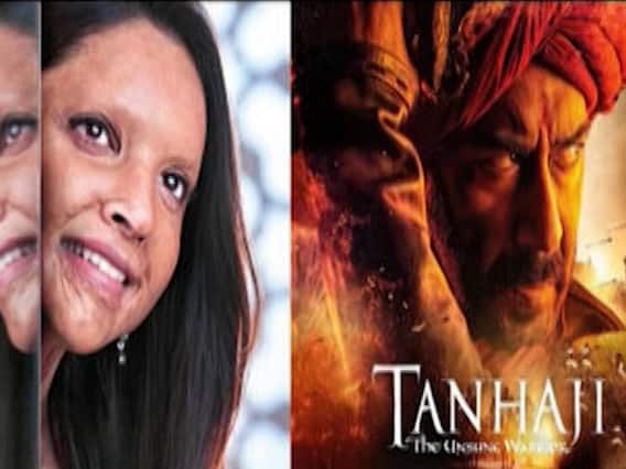 'छपाक' बनाम 'तान्हाजी' में किसकी हुई जीत ? देखिए