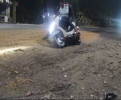 Bhiwandi | भिवंडीत एका तासात 40 दुचाकी स्वारांचा अपघात; 25 जण जखमी | ABP Majha