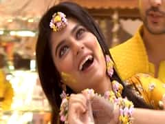 Ananya and Rudra's haldi ceremony in the serial Beyhadh-2