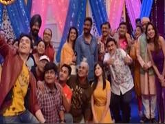 Ajay Devgn & Kajol promote 'Tanji' on sets of Taarak Mehta 