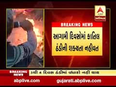 ગુજરાતમાં આગામી દિવસોમાં કાતિલ ઠંડીની શક્યતા નહીવત, જુઓ વીડિયો