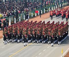 Republic Day Parade | प्रजासत्ताक दिनाच्या सोहळ्यात राजपथावर तिन्ही दलांचं शक्तिप्रदर्शन | नवी दिल्ली 