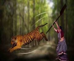 সুন্দরবনে বাঘ পিটিয়ে স্বামীকে রক্ষা করলেন স্ত্রী, হল না শেষরক্ষা