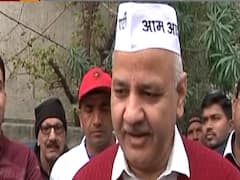 Delhi Polls: Deputy CM Sisodia holds 'Padyatra' ahead of filing nomination