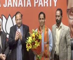 Saina Nehwal | फुलराणीची कमळाला साथ... प्रसिद्ध बॅडमिंटनपटू सायना नेहवालचा भाजपात प्रवेश | ABP Majha