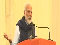 PM Modi attacks Congress over CAA during JP Nadda's felicitation programme