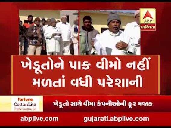 મુદ્દાની વાતઃ આ ખેડૂતોને પાક વીમનો નહીં મળતાં વધી પરેશાની, જુઓ અહેવાલ