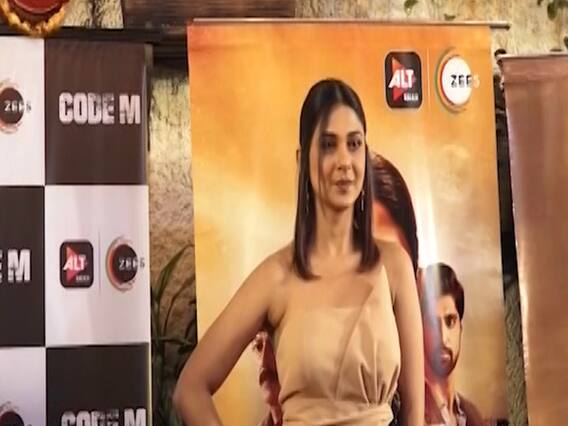 Jennifer Winget looks nervous at Code M screening