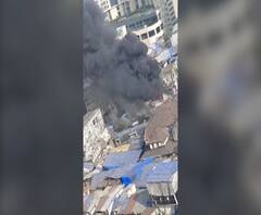 Nagpada Fire | नागपाडा परिसरातील चिनॉय इमारतीला भीषण आग | ABP Majha