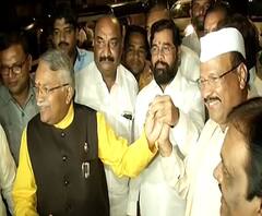 Chandrakant khaire | अब्दुल सत्तार आणि चंद्रकांत खैरेंचं वादानंतर मनोमिलन | ABP Majha 