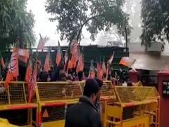 Delhi Polls: BJP workers protest outside Nadda's house over ticket distribution