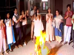 Ambar, Guneet and Niya's first 'Lohri' celebration with Indian Idol contestants