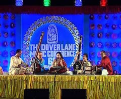 নজরুল মঞ্চে শুরু হল ৬৮তম ডোভারলেন মিউজিক কনফারেন্স, সম্মানিত উস্তাদ আশিস খান