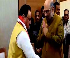 New BJP President | जे पी नड्डा भाजपचे नवे राष्ट्रीय अध्यक्ष, अमित शाहांकडून स्वीकारली सूत्रं | नवी दिल्ली