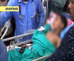 পোলবায় পুলকার দুর্ঘটনায় গুরুতর আহত ৩ পড়ুয়াকে গ্রিন করিডর করে নিয়ে আসা হল এসএসকেএমে