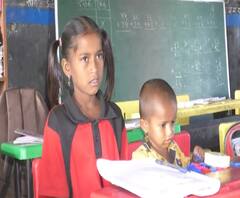 Special Report | माळेगावातील 'सावित्रीची लेक', भावाला सांभाळत 9 वर्षीय चिमुरडीची शिक्षणासाठी धडपड