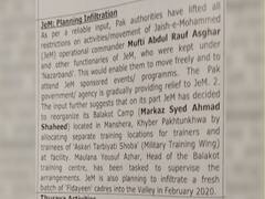 Terrorist camps active again in Balakot; no more restrictions on Masood Azhar's brother