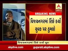 સાબરકાંઠાઃ વિજયનગરમાં રીંછે આધેડ પર કરી દીધો હુમલો, જુઓ વીડિયો