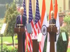 हैदराबाद हाउस से PM Modi और Donald Trump की साझा प्रेस कॉन्फ्रेंस | Namaste Trump