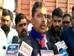 BJP MLA obstructs traffic to extricate a truck identified by RTO