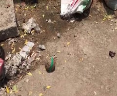 বোলপুরের সিয়ান মুলুক গ্রামে পঞ্চায়েত অফিস, ব্যাংক, তৃণমূল কার্যালয়ের সামনে উদ্ধার প্রচুর তাজা বোমা, ঘটনাস্থলে পুলিশ