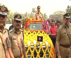 Mumbai Police | मुंबई पोलीस आयुक्त संजय बर्वे यांचा निरोप समारंभ | ABP Majha