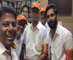 MNS MahaMorcha | राज ठाकरेंनी स्वतः पदाधिकाऱ्यांना बांधले 'आर्म बँड' | ABP Majha 