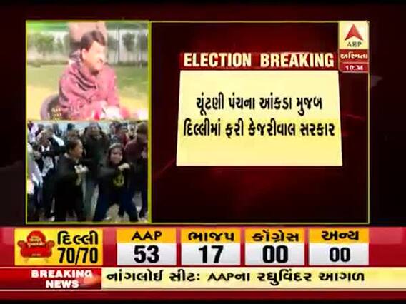Delhi Election Result LIVE: દિલ્લીમાં ચૂંટણી પરિણામ ટ્રેંડ પર મનોજ તિવારીએ શું કહ્યું? જુઓ વીડિયો